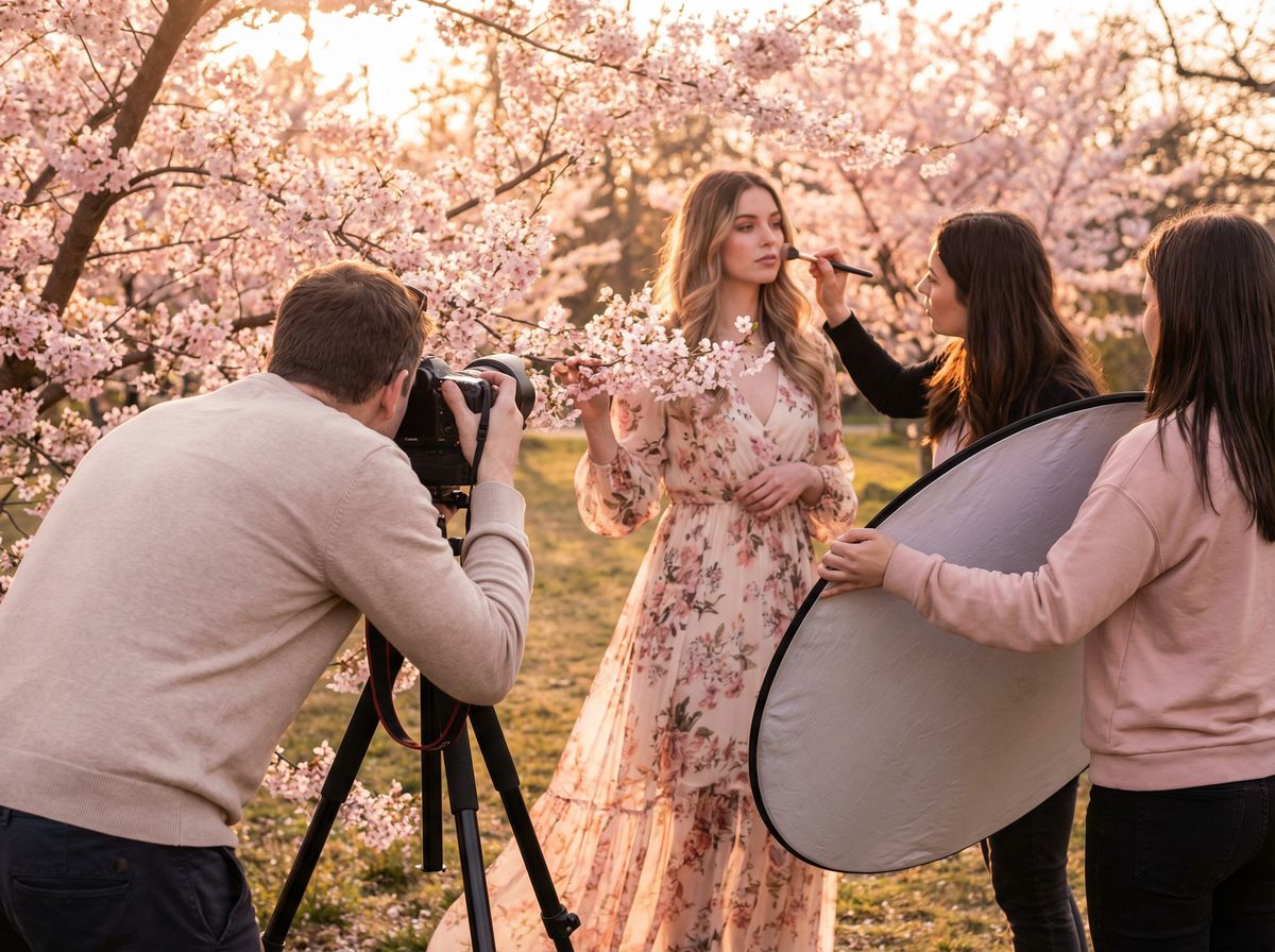 幼幼传媒户外写真拍摄